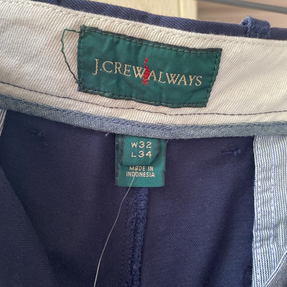 J. Crew Always Navy Chino pants, size 32”W34”L - Picture 5 of 9